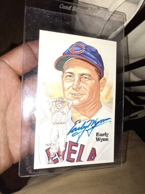 Vintage-Perez Steele Early Wynn Autographed Limited To 10,000